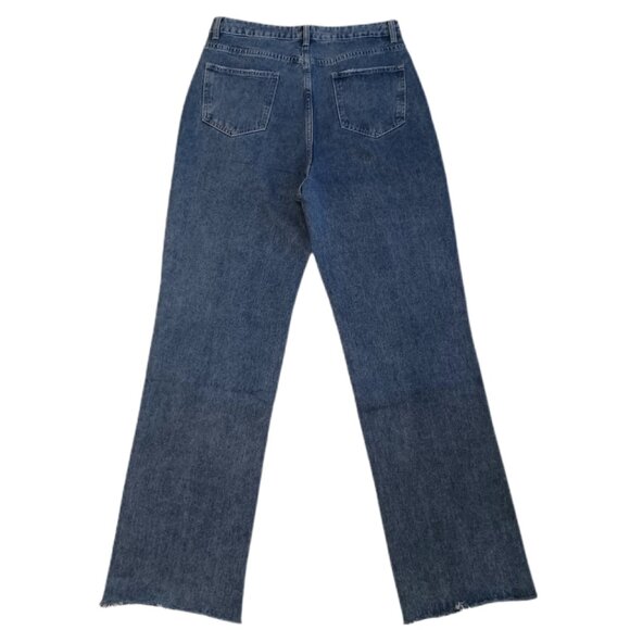 Pink Lily Womens Size 30 Jeans High Waist Straight Leg Blue Jeans Ladies Size 30 - Picture 7 of 10